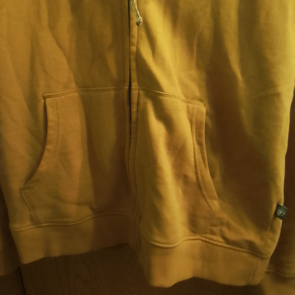 Howler Brothers Creative Creatures Mustard Zip-Up Hoodie Sweater - Picture 9 of 12